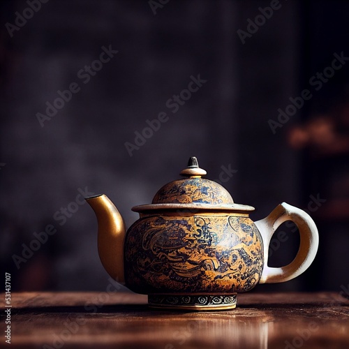 antike chinesische Teekanne