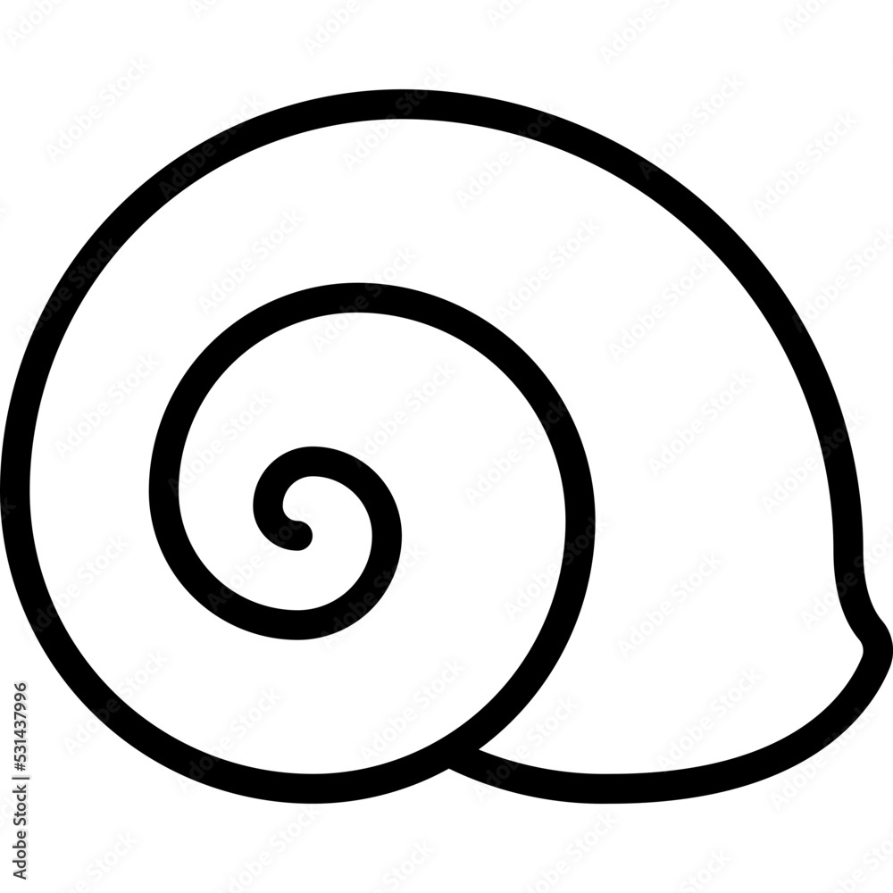 Snail Shell Icon Snail Shell Icon