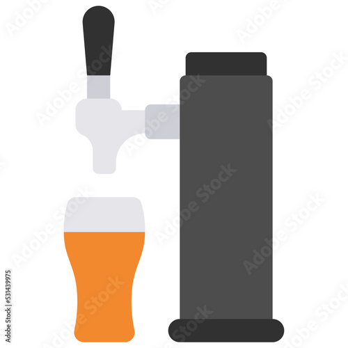Draught Beer Pump Icon