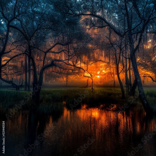 Swamp Trees © Christian
