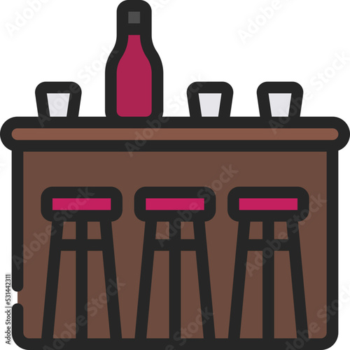 Bar Stools Icon