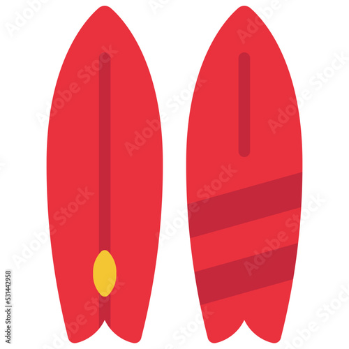 Surf Boards Icon