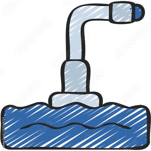 Submarine Periscope Icon