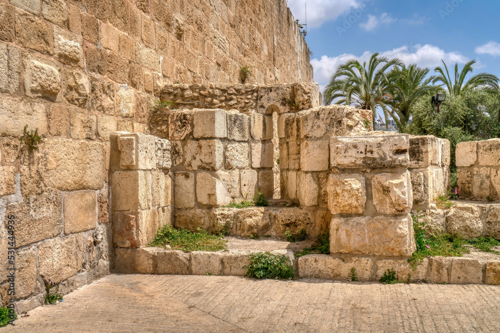 City Wall of the Old City of Jerusalem