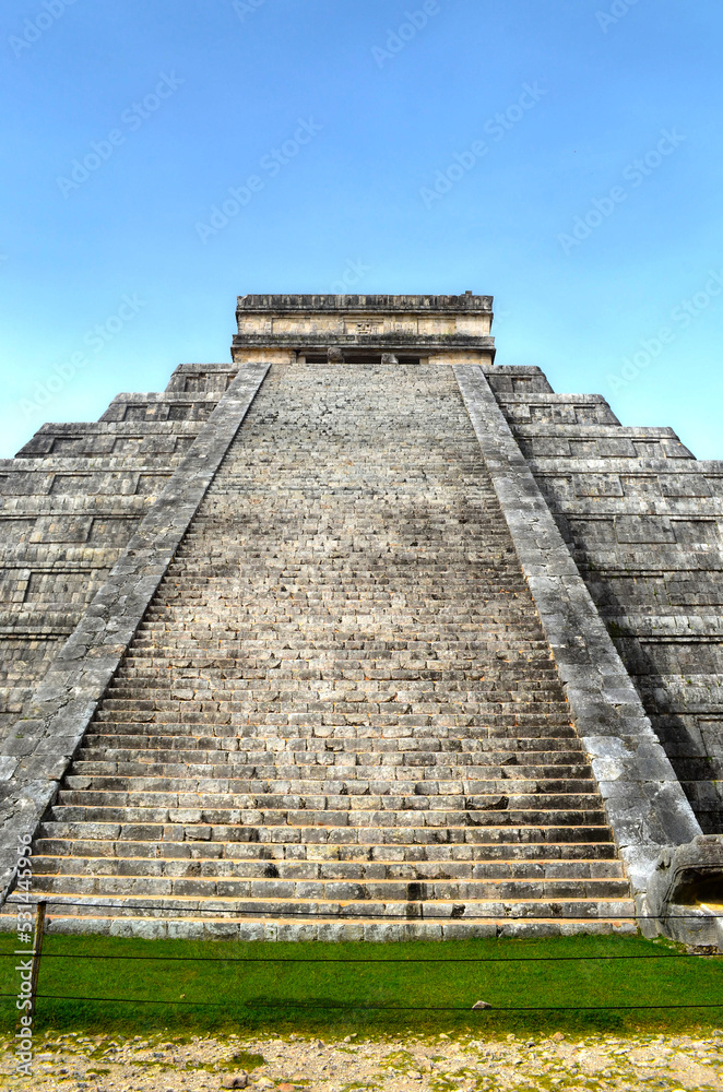 
Mayan pyramid of Chichen Itza in Mexico