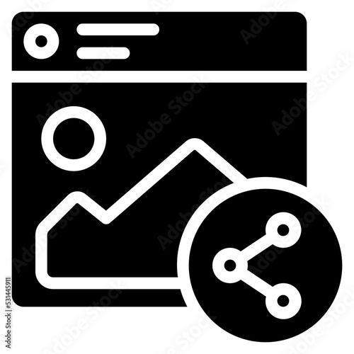 Share Social Post Icon