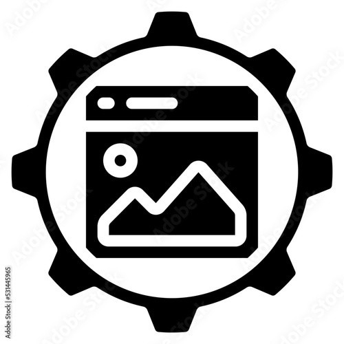 Social Post Automation Icon