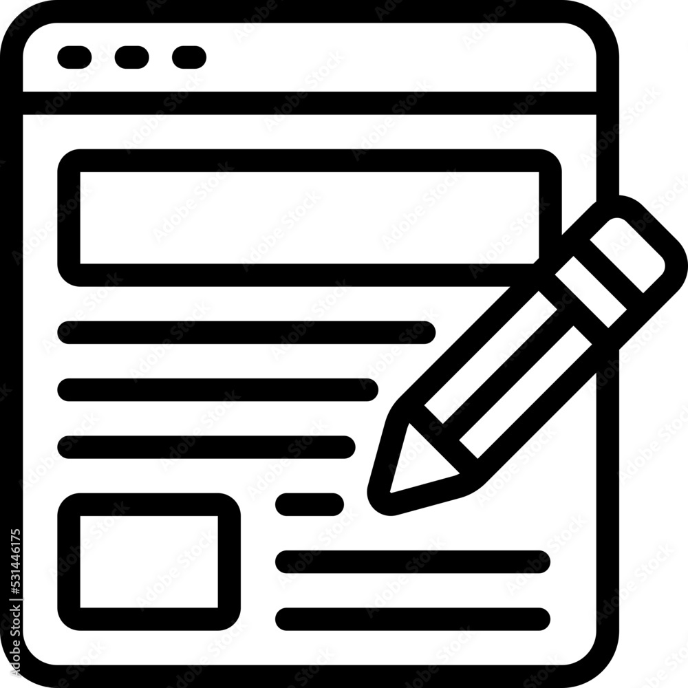 Blogging Icon Blogging Icon