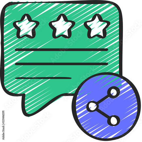 Share Review Icon