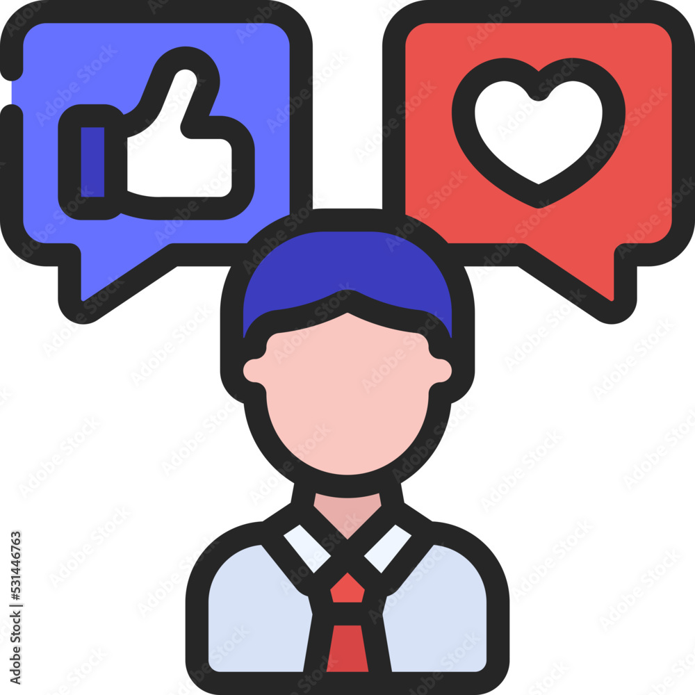 Social Media Manager Icon Social Media Manager Icon