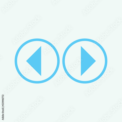 Play button icon in trendy flat style isolated on grey background. Play symbol for your web site design, logo, app, UI. Vector illustration Free Download Play button icon in trendy flat style isolated on grey background. Play symbol for your web site design, logo, app, UI. Vector illustration - GFXLoad