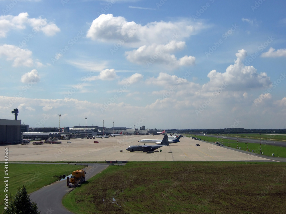 Flugzeug Flughafen Flugzeug Flughafen