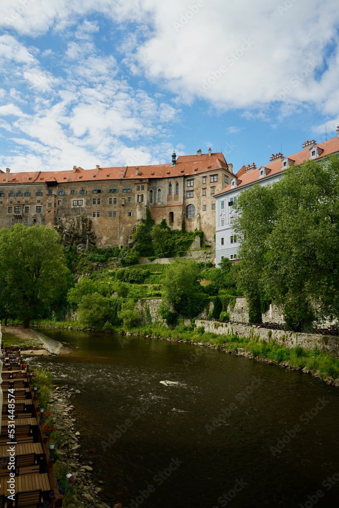 Fototapeta premium Cesky Krumlov Czech Republic 2022 June