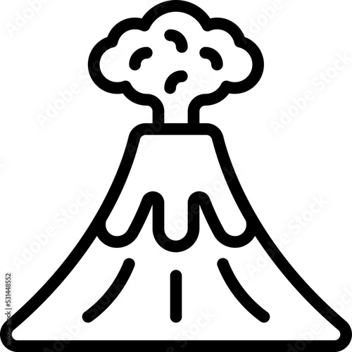 Volcanic Eruption Icon