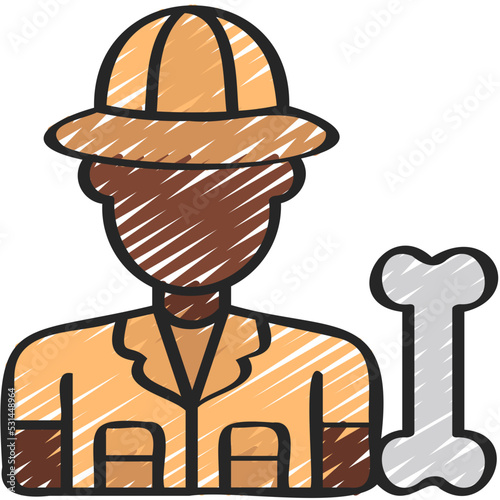 Male Archeologist Icon