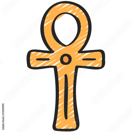 Ankh Cross Icon