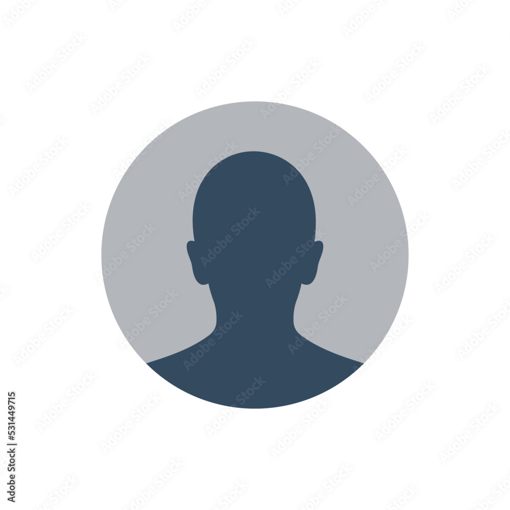 Blank avatar profile picture, vector illustration design Blank avatar profile picture, vector illustration design