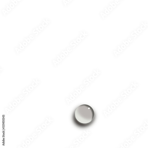 close up of a water drop