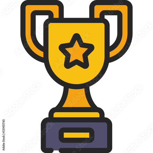 Trophy Tall Handles Icon