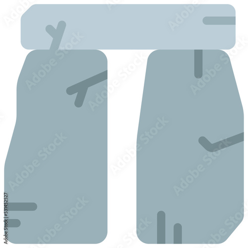 Stone Henge Rocks Icon