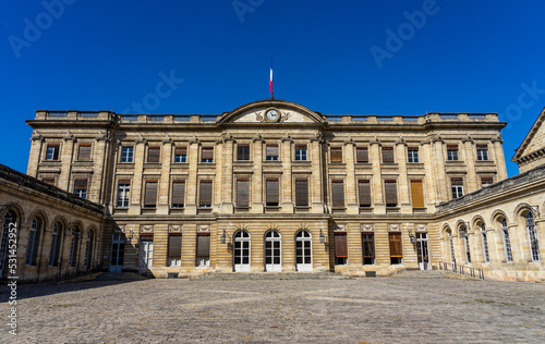 Das historische Bordeaux  St  dtetrip in der Weinstadt a der Garonne - das Rathaus Hotel de Ville