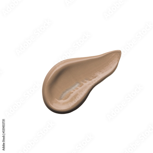 Smear of lipstick, creams, ointments on a white background. Perfect shape. Beauty and cosmetic background. Used for flyers, banners, brochures, social networks, websites