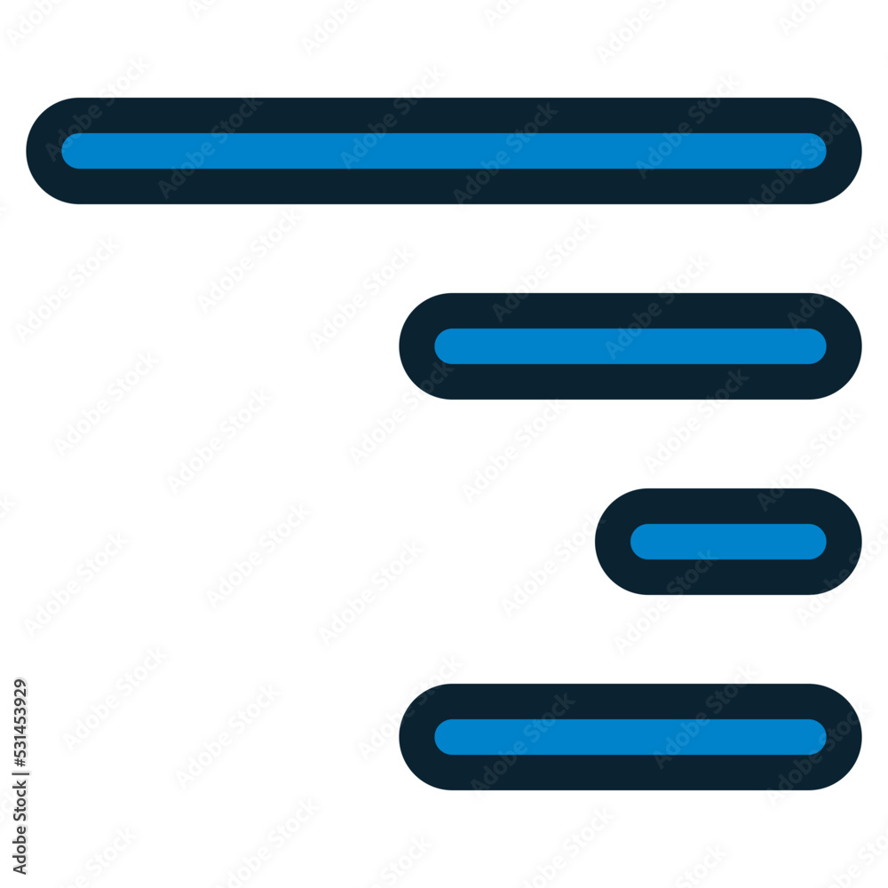 align right text icon align right text icon