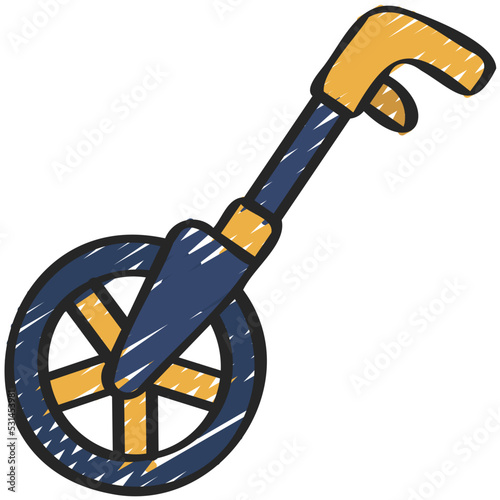 Measuring Wheel Icon