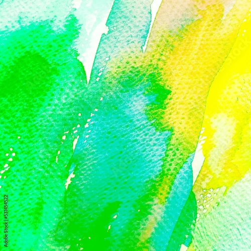 White Ink Design Template. Emerald Watercolor Background Color. Ink Modern Style. Colorful Liquid Effects. Colorful Oil Oil Painting Strokes.