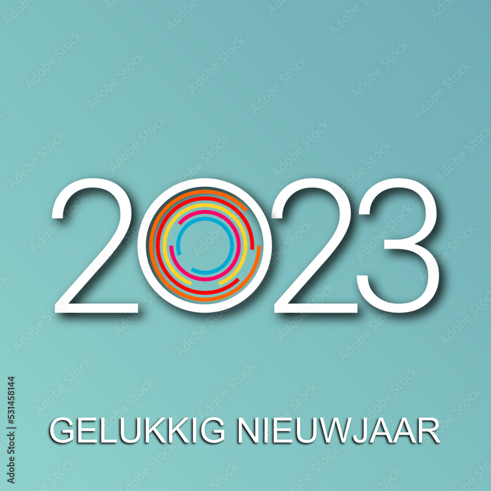 2023 - gelukkig nieuwjaar 2023