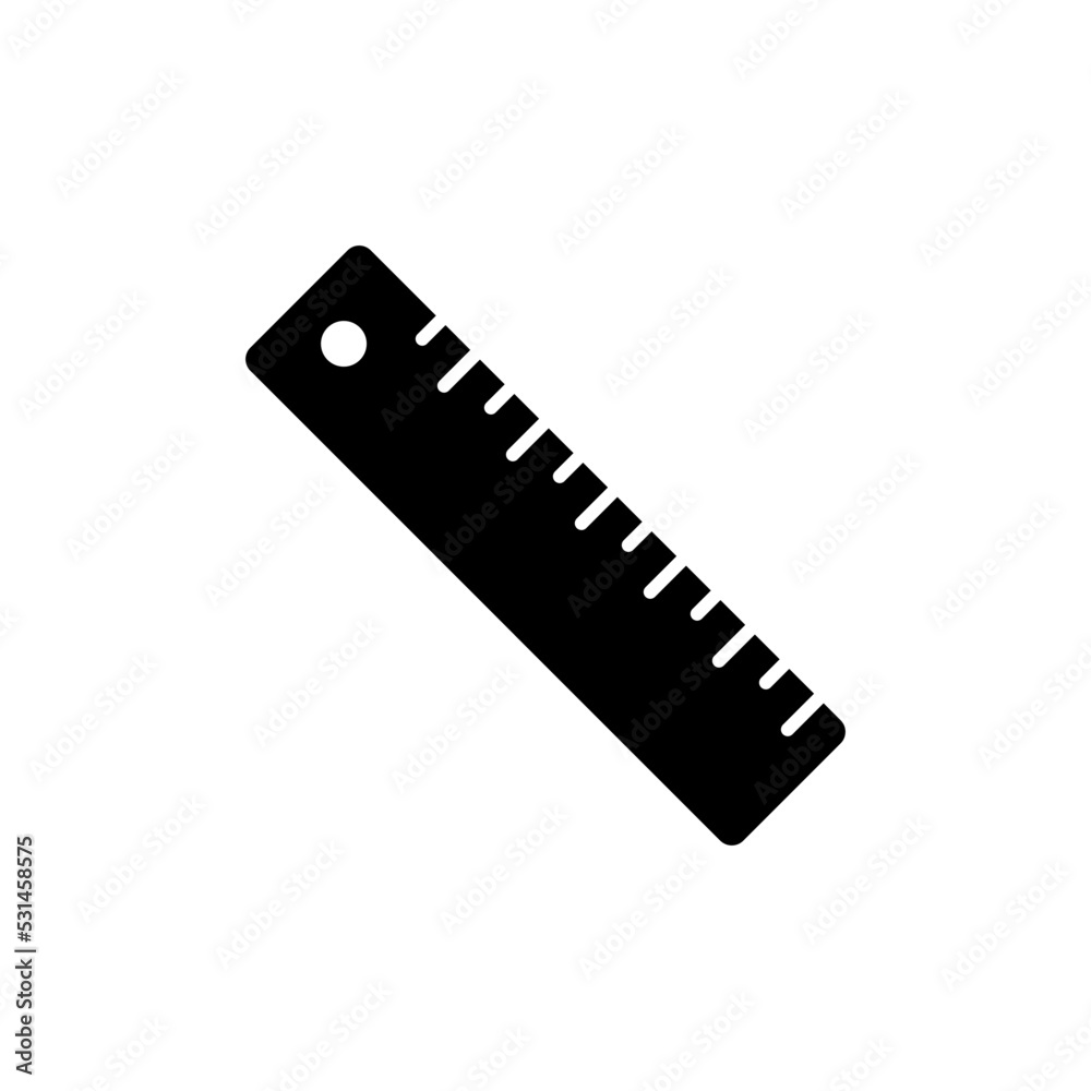 Ruler icon vector design templates