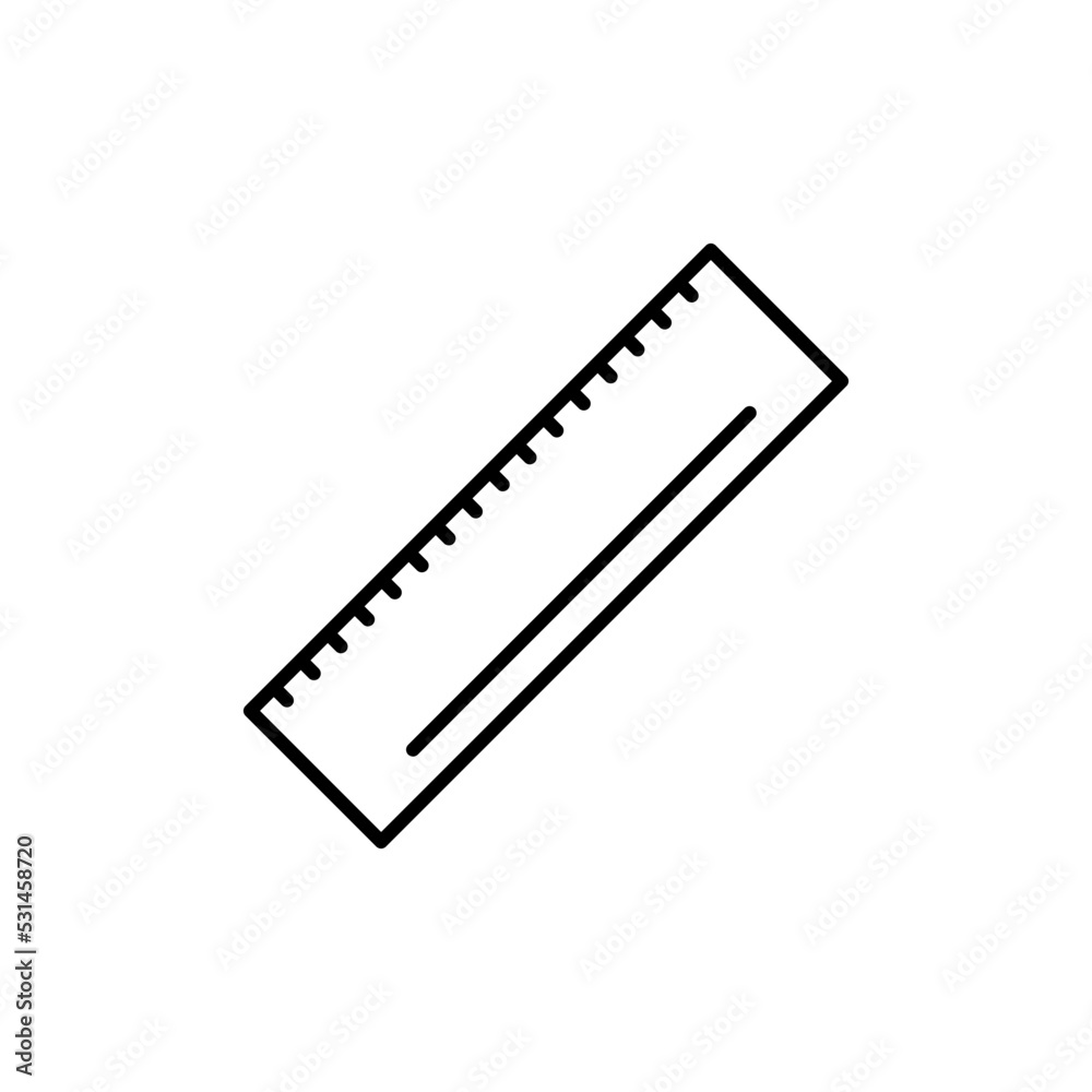 Ruler icon vector design templates Ruler icon vector design templates