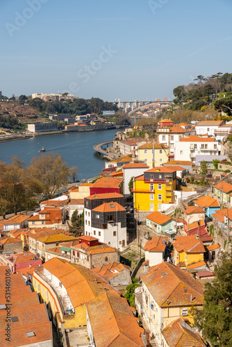 Vue sur le Douro de Porto, Portugal