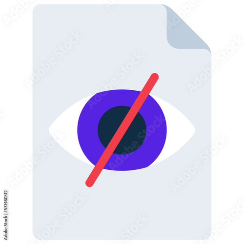 Private Document Icon
