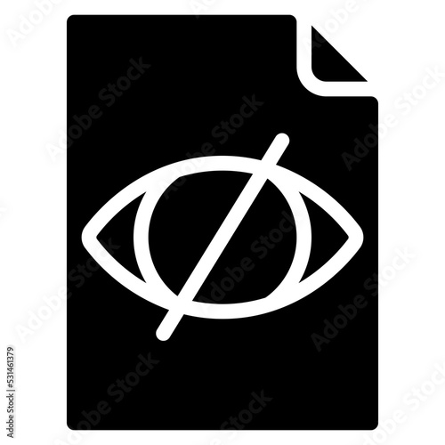 Private Document Icon