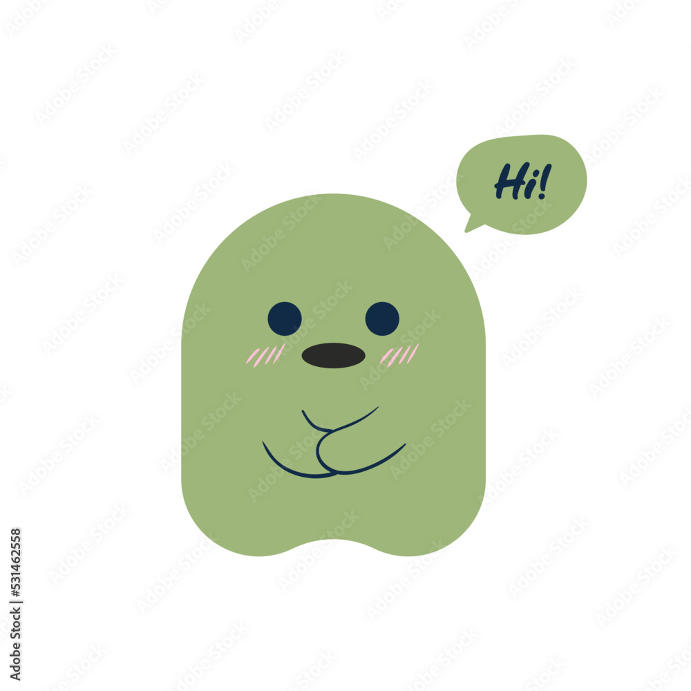 Monster Flat Cute Design