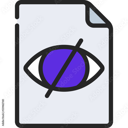 Private Document Icon