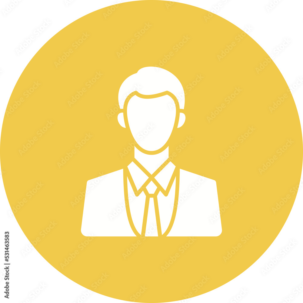 Manager Multicolor Circle Glyph Inverted Icon Manager Multicolor Circle Glyph Inverted Icon