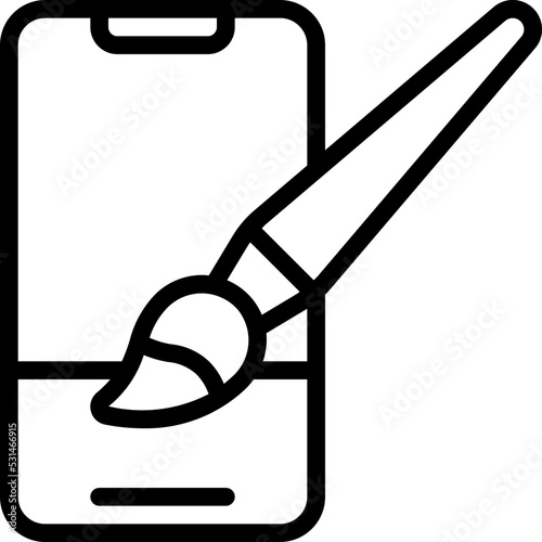 mobile screen icon