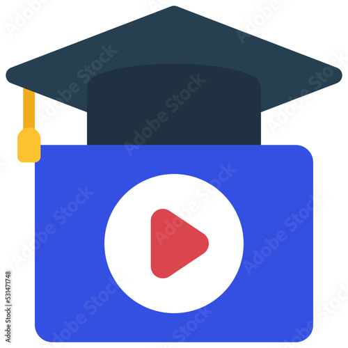 Educational Video Course Icon