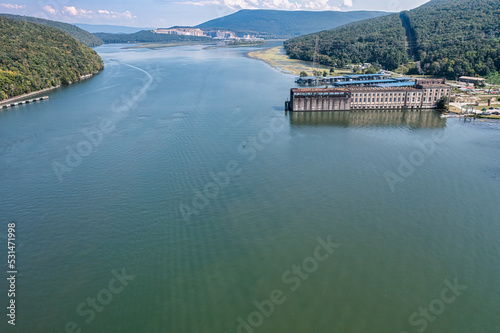 Wallpaper Mural The old Hales Bar Dam Powerhouse in the Tennessee River Gorge near Chattanooga TN Torontodigital.ca