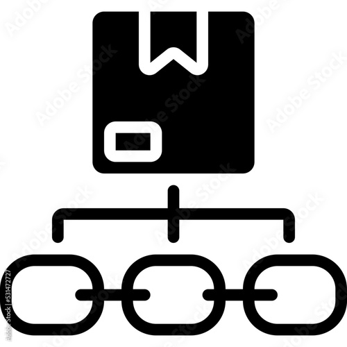 Supply Chain Management Icon