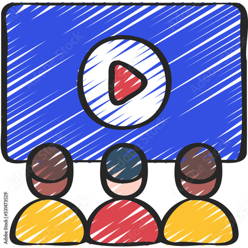 Group Video Course Icon