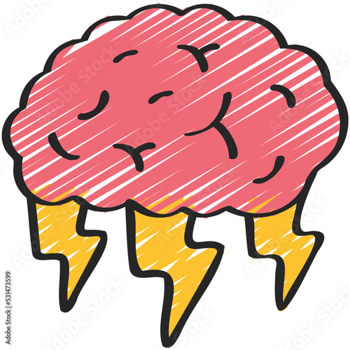 Brain Storm Icon