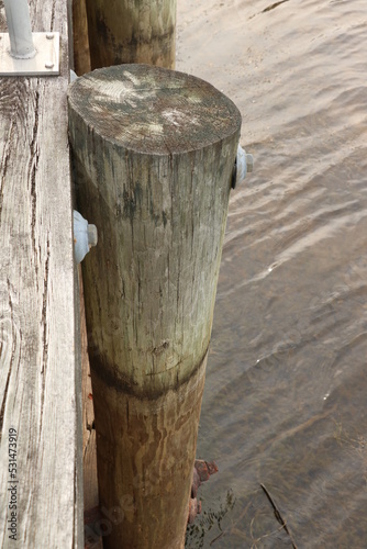 wood sea post anchor