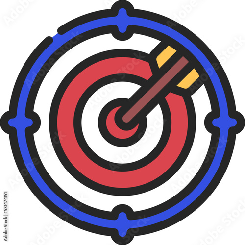 Target Goals Icon