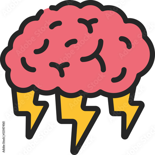 Brain Storm Icon