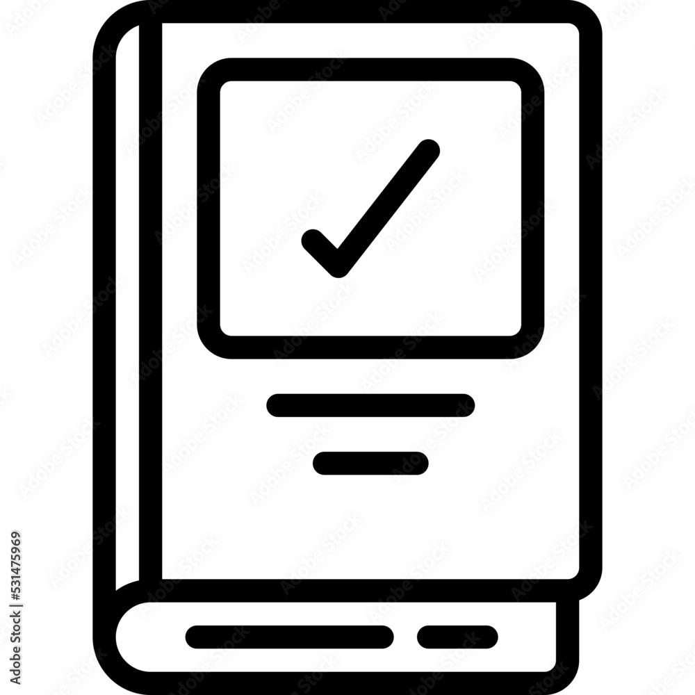 Approved Book Icon