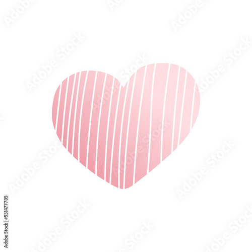 doodle love heart romantic 