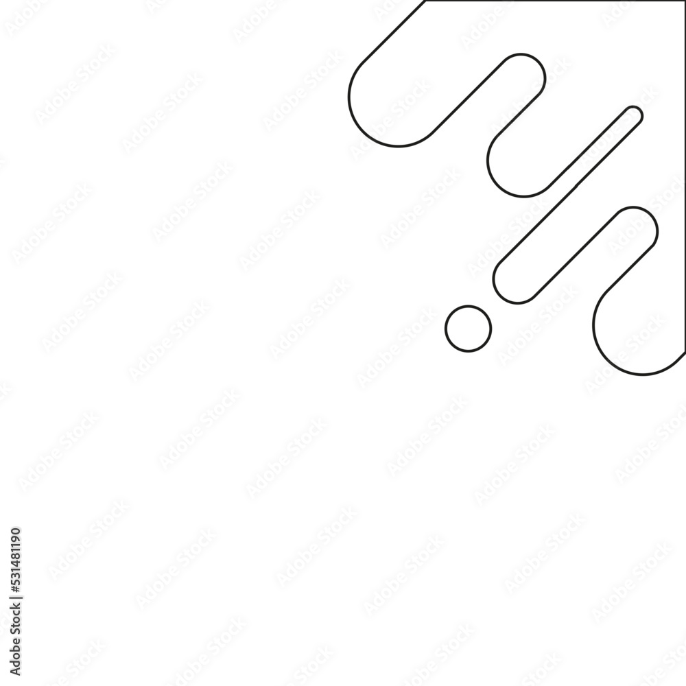 abstract geometric corner border abstract geometric corner border